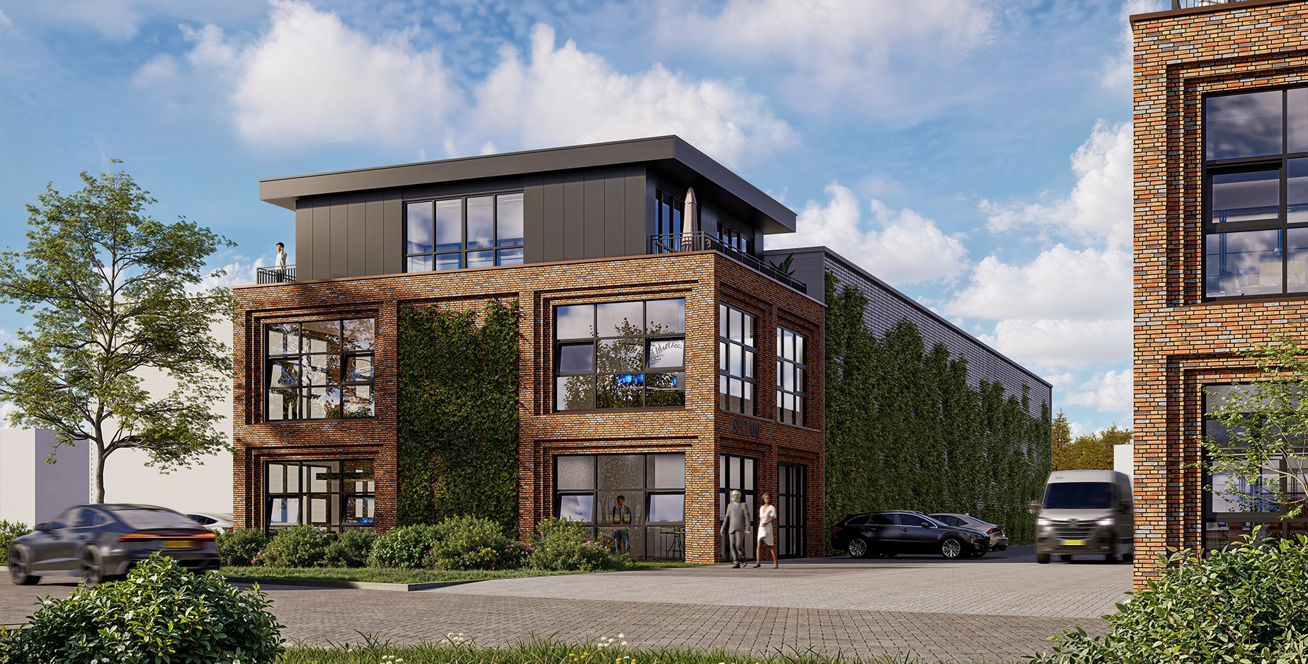 De Basis high end bedrijfs units Beverwijk impressie
