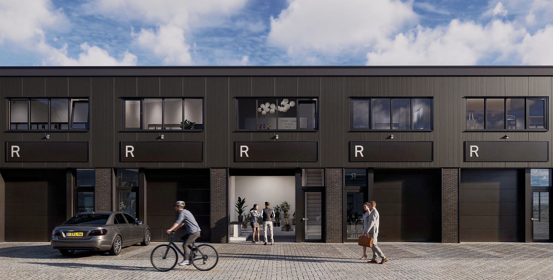 De Basis high end bedrijfs units Beverwijk impressie