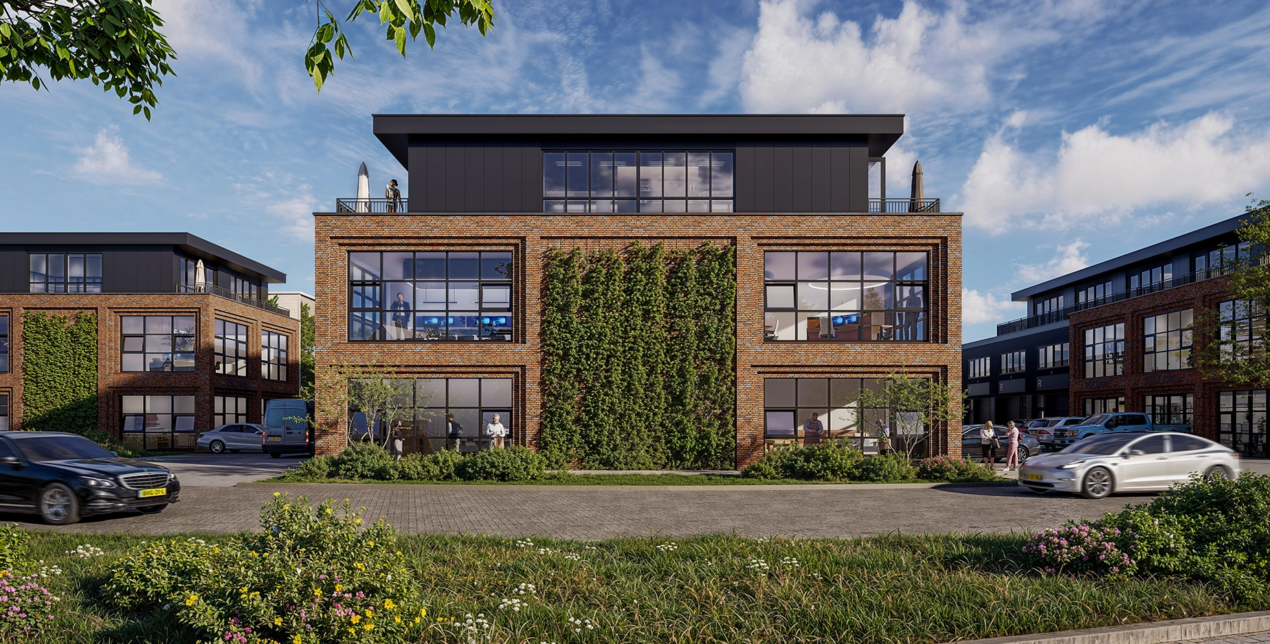 De Basis high end bedrijfs units Beverwijk impressie